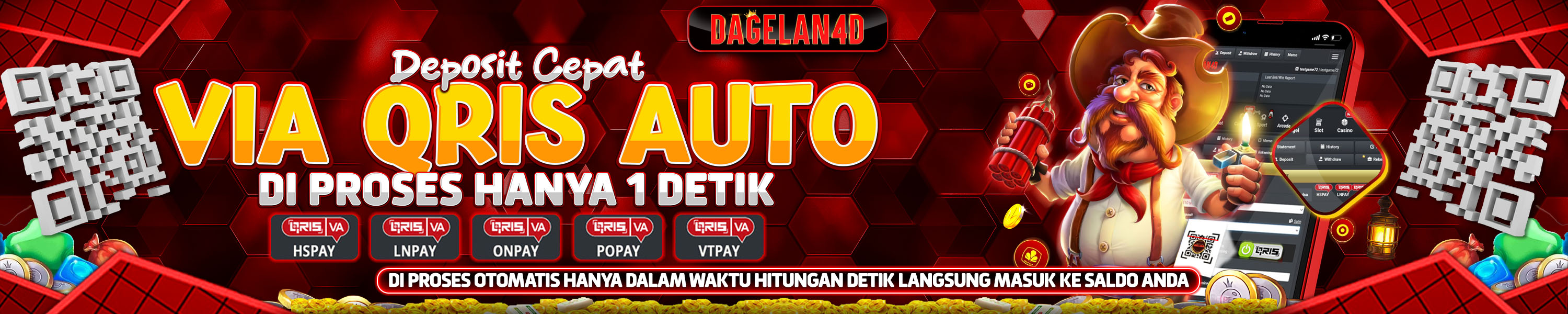 deposit menggunakan QRIS